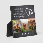 Favoriete Hallo Moeilijkste Vaarwel Huisdierherden Fotoplaat (Voorkant)