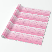 "Favoriete Hallo" Valentijnsdag Cadeaupapier (Uitgerold)