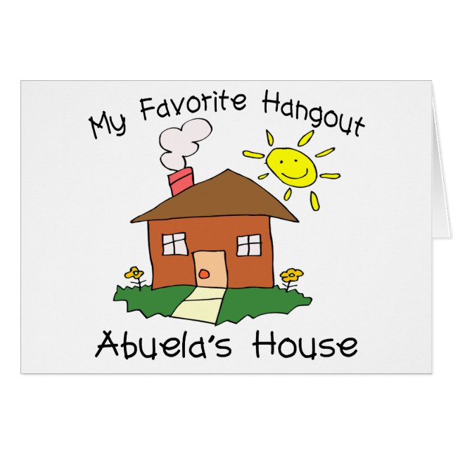 Favoriete Hangout Abuela's House (Voorkant Horizontaal)