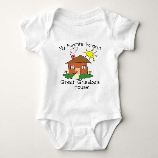 Favoriete Hangout Great Grandpa's House Romper (Voorkant)