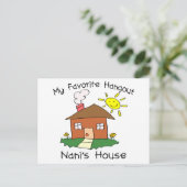 Favoriete Hangout Nani's House Briefkaart (Staand voorkant)