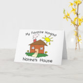 Favoriete Hangout Nonna's House Kaart (Gele Bloem)