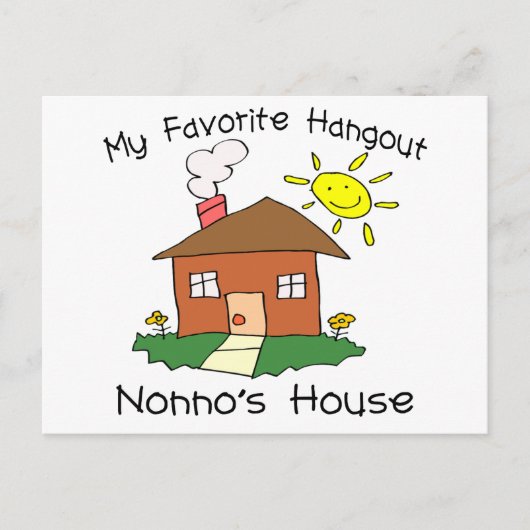 Favoriete Hangout Nonno's House Briefkaart (Voorkant)