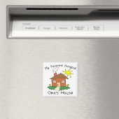 Favoriete Hangout Oma's House Magneet (Insitu (Vaatwasser))