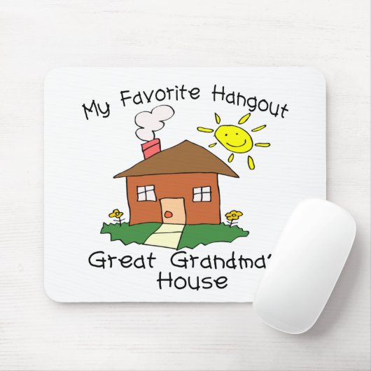 Favoriete Hangout Overgrootmoeder House Muismat (Met muis)