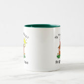 Favoriete Hangout Poppy's House Tweekleurige Koffiemok (Center)