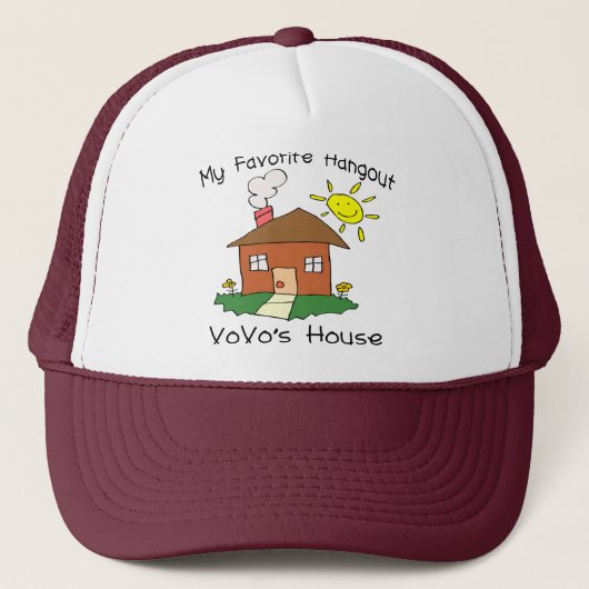 Favoriete Hangout VoVo's House Trucker Pet (Voorkant)