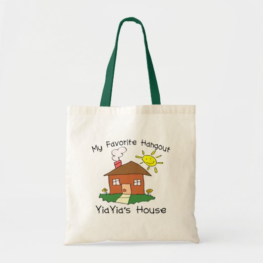 Favoriete Hangout YiaYia's House Tote Bag (Voorkant)