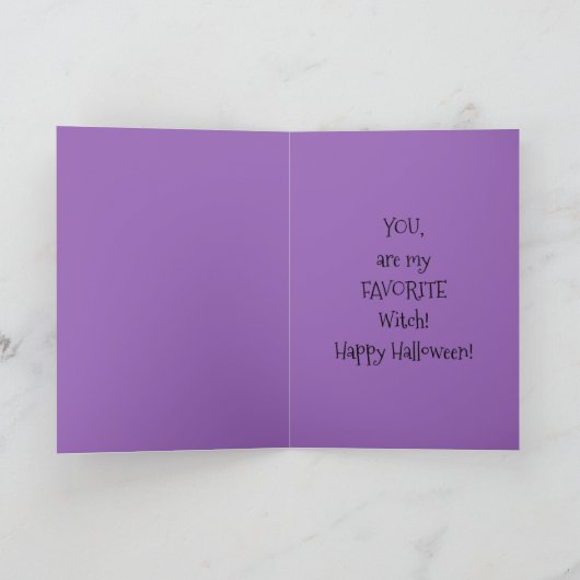 Favoriete Heks Kaart (Binnen)