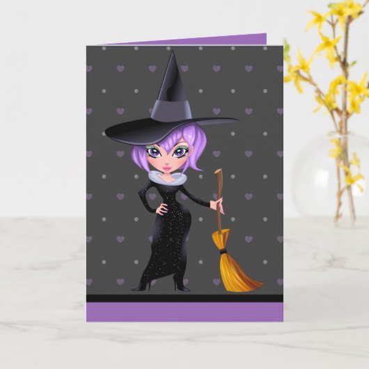 Favoriete Heks Kaart (Gele Bloem)