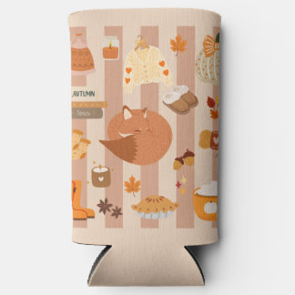 Favoriete herfst dingen seltzer blikjeskoeler