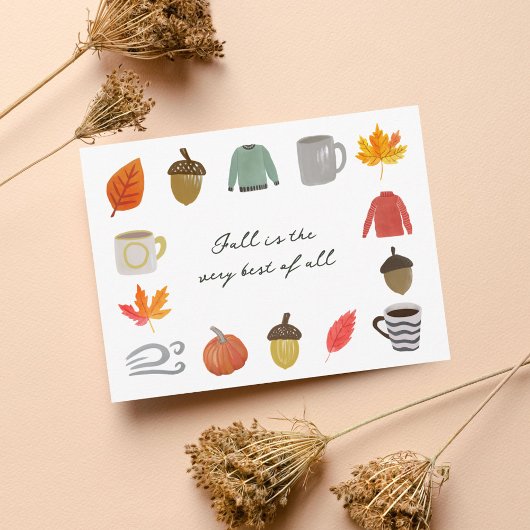 Favoriete Herfsten Briefkaart