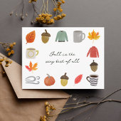 Favoriete Herfsten Kaart