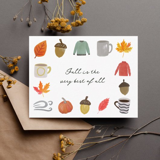 Favoriete Herfsten Kaart