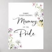 Favoriete herinnering aan het Vrijgezellenfeest va Poster (Voorkant)