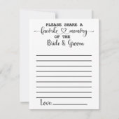 Favoriete herinnering van de Kaarten van het Advie (Voorkant)