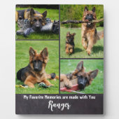 Favoriete herinneringen - Pet Dog Photo Keepomwill Fotoplaat (Voorkant)