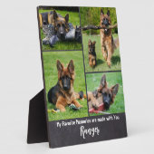 Favoriete herinneringen - Pet Dog Photo Keepomwill Fotoplaat (Zijkant)