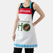 Favoriete Ho Funny Persoonlijke Foto van de kerstm Schort (Insitu)