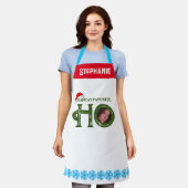 Favoriete Ho Funny Persoonlijke Foto van de kerstm Schort (Gedragen)