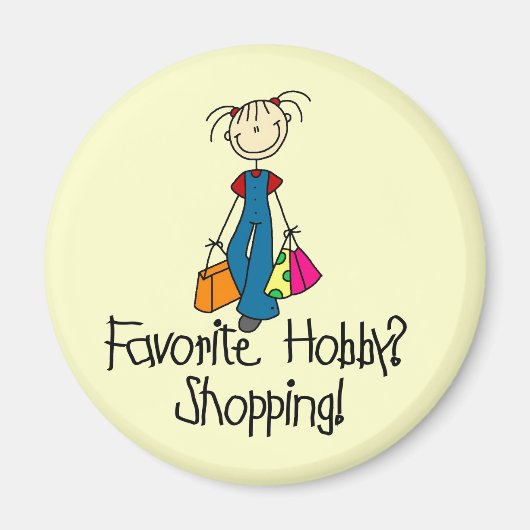 Favoriete hobby kopen magneet (Voorkant)