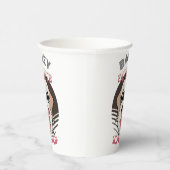 Favoriete hond, grappige hond moeder/vader persona papieren bekers (Rechts)