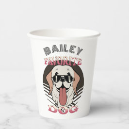 Favoriete hond, grappige hond moeder/vader persona papieren bekers