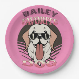 Favoriete hond, grappige hond moeder/vader persona papieren bordje