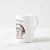 Favoriete hond, grappige hond moeder/vader persona porselein kop (Voorkant rechts)