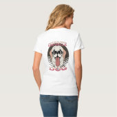 Favoriete hond, grappige hond moeder/vader t-shirt (Achterkant volledig)
