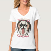 Favoriete hond, grappige hond moeder/vader t-shirt (Voorkant)