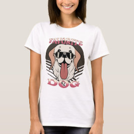 Favoriete hond, grappige hond moeder/vader t-shirt