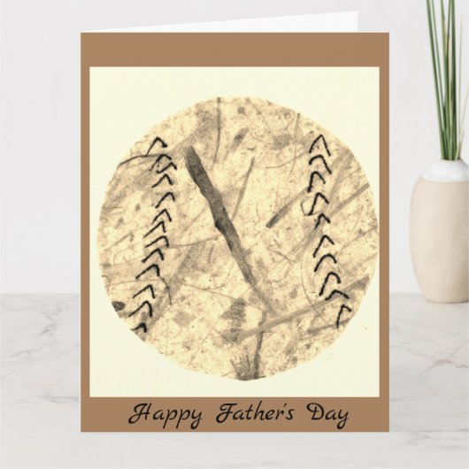 Favoriete honkbal kaart (Voorkant)