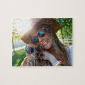 Favoriete huisdier Foto Keepsake Gift Legpuzzel (Horizontaal)