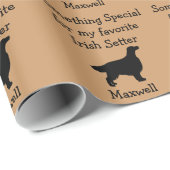 Favoriete Iers Setter Aangepast inpakpapier (Rol Hoek)