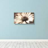 Favoriete Inspirerend offerte - Bloemenachtergrond Canvas Afdruk (Insitu (Houten vloer))