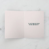 Favoriete introverte grappige verjaardag kaart (Binnen)