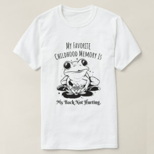 Favoriete jeugdgeheugen terug geen pijn doen t-shirt