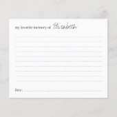 Favoriete Kaart van de Moderne Aanwezigheid van he (Voorkant)