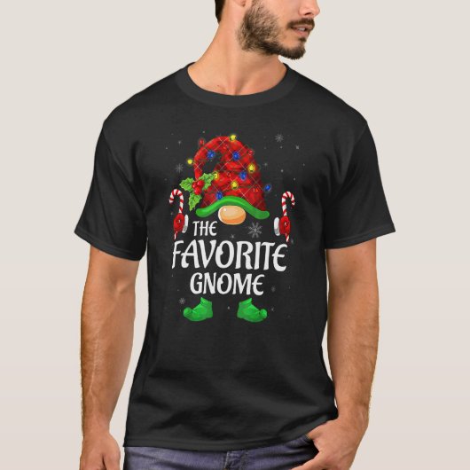 Favoriete Kabouter Buffalo Rode Geklede Overeenkom T-shirt (Voorkant)