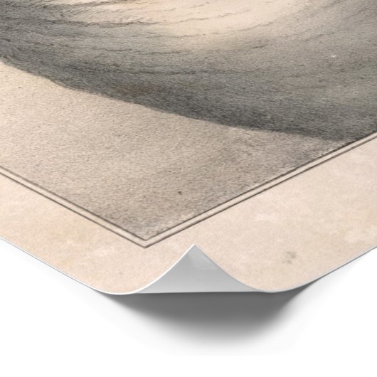 Favoriete kat lithograaf - Nathaniel Currier Poster (Hoek)