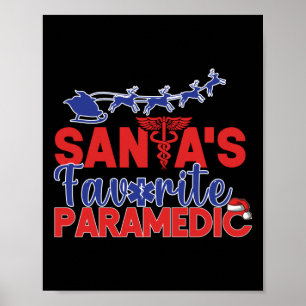 Favoriete kerstavond voor de eerste kerstman van h poster
