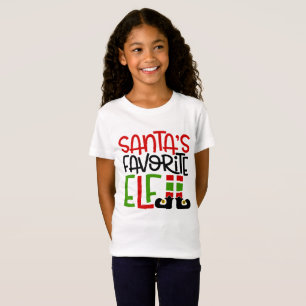 Favoriete kerstfeestdag voor kerstmis voor de kers t-shirt