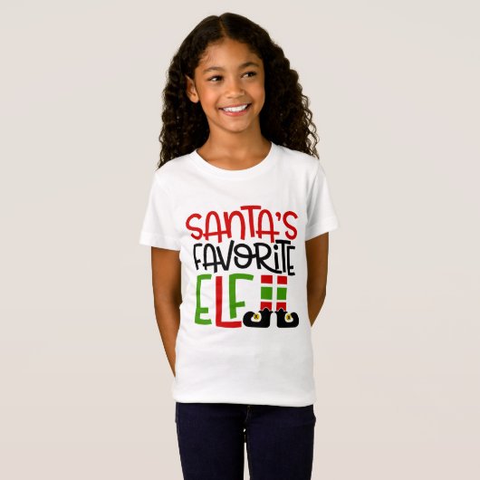 Favoriete kerstfeestdag voor kerstmis voor de kers t-shirt (Voorkant volledig)