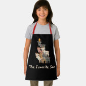 Favoriete kerstgeit schort (Insitu)