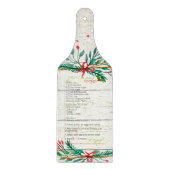 Favoriete kerstkoekjes recept snijplank (Voorkant)