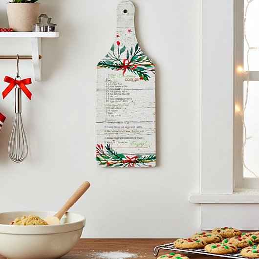Favoriete kerstkoekjes recept snijplank