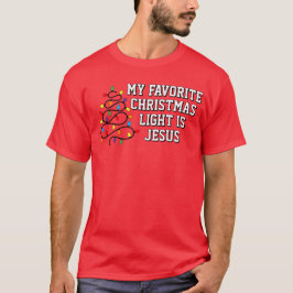 Favoriete Kerstlicht T-shirt