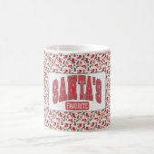 Favoriete kerstman koffiemok (Center)