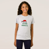 Favoriete kerstman t-shirt (Voorkant volledig)